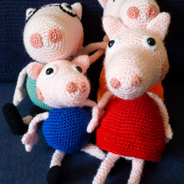 Crochet Pattern for the Family with Pep!