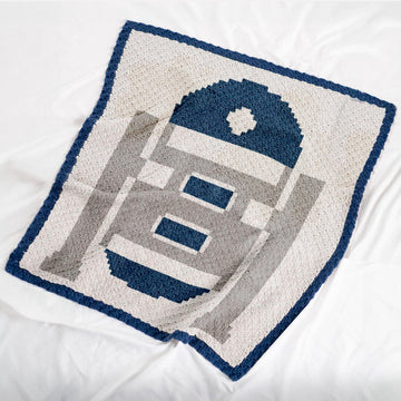 Robot C2C Crochet Blanket Pattern R2D2 Star Wars