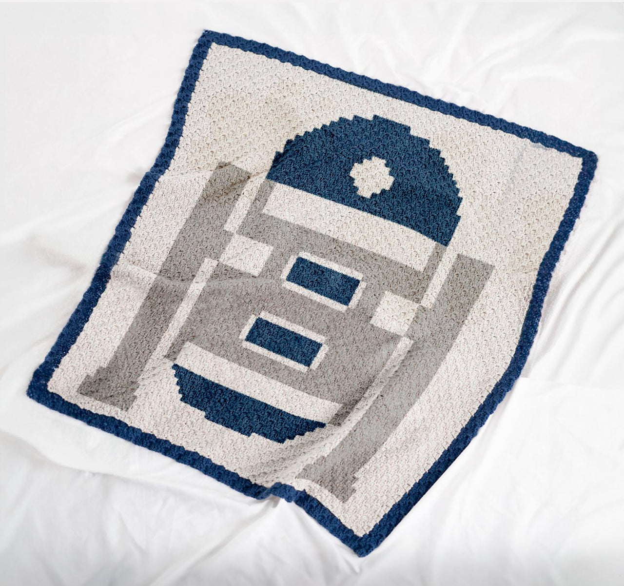 Robot C2C Crochet Blanket Pattern R2D2 Star Wars