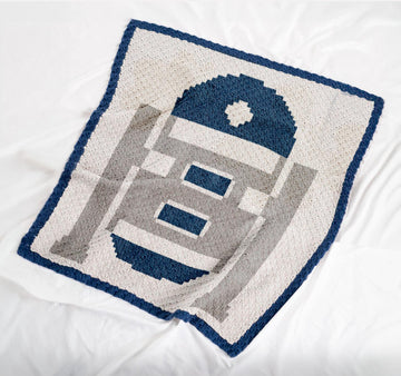 Robot C2C Crochet Blanket Pattern R2D2 Star Wars
