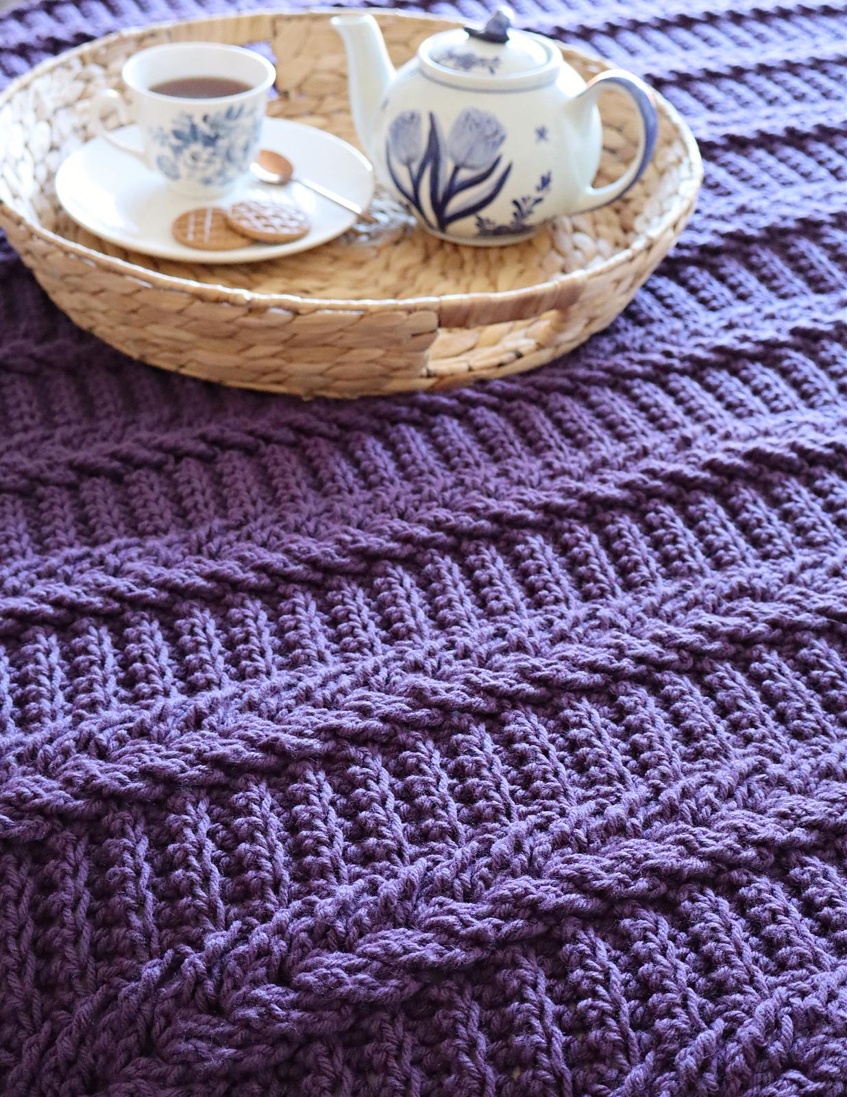 Dutch Braid Afghan