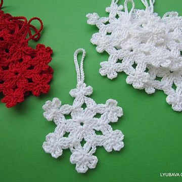 Crochet Snowflake "Christmas"