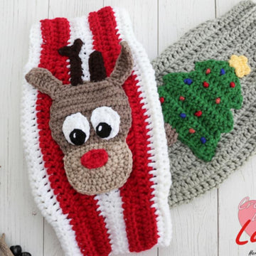 X-Small & Small Dog Christmas Sweater