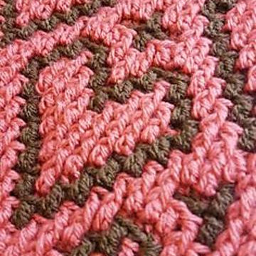 All My Hearts Reversible Overlock Mosaic