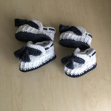 Baby Bootie & Hat Set N 262