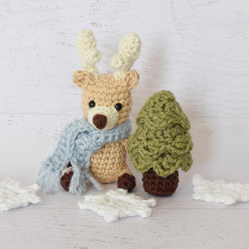 Samantha Snowflake Bear Doll