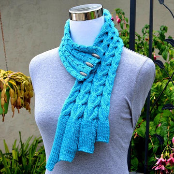 Waterfall Cables Scarf