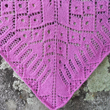 Petunia Petals Shoulder Shawl