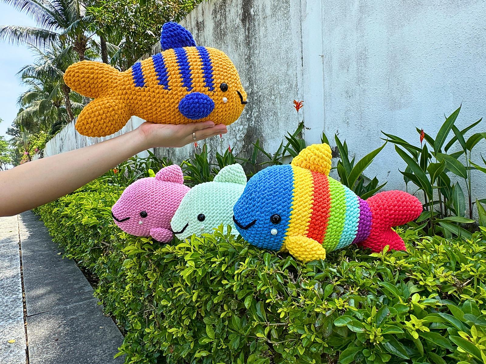 Flounder Fish Amigurumi Crochet