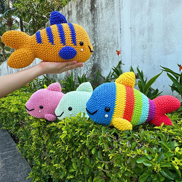 Flounder Fish Amigurumi Crochet