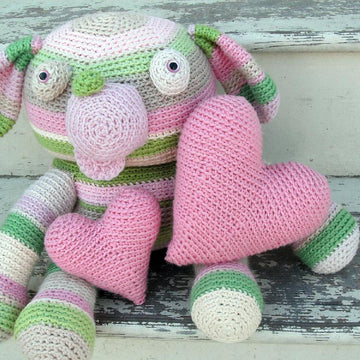 Amigurumi Carlton the Striped Dog