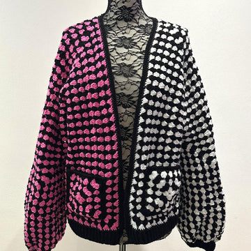 Hexagonal Cardigan