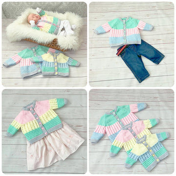 Baby Cardigan Knitting Pattern #698