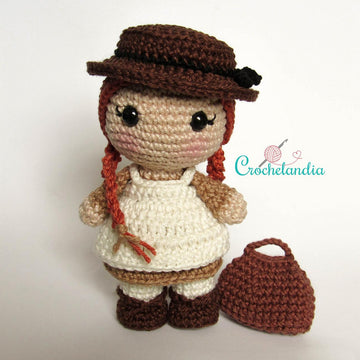 Anne of Green Gables 2 - amigurumi pattern by Crochelandia