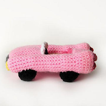 Cabrio Car Crochet Pattern, Cabriolet Car