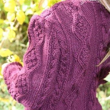 Sophia - Cute cable cardigan for girls 4 - 14 years / Sizes 116, 122, 128, 134, 140 (EU) resp. 6, 7, 8, 9, 10 (US)