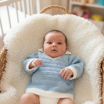 273-V Neck Jumper Pullover Crochet Pattern #273