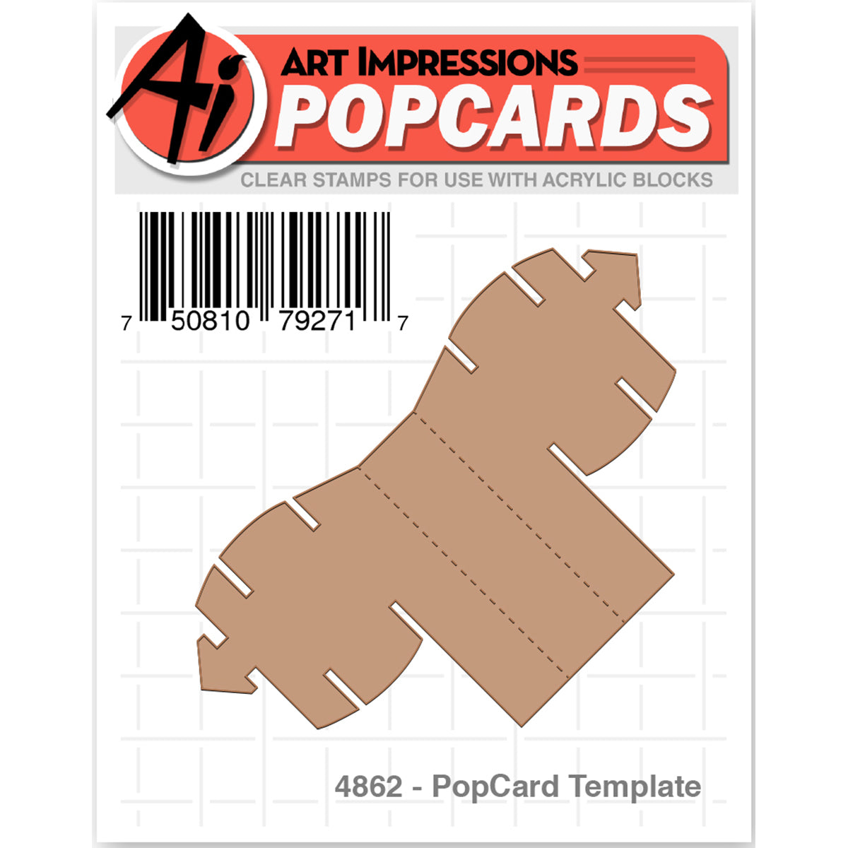 Art Impressions PopCard Template - 484477