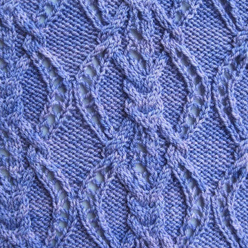 Ely Cable Lace Shawl