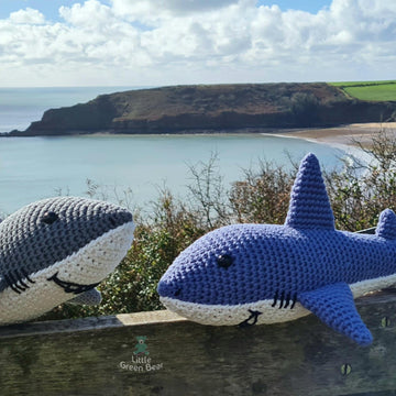 Shane the Shark - US Terminology Amigurumi