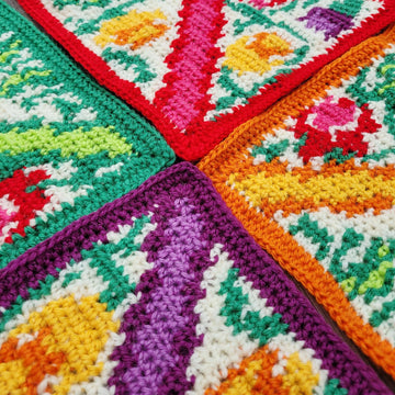 British Botanical Gardens Blanket Crochet-Along