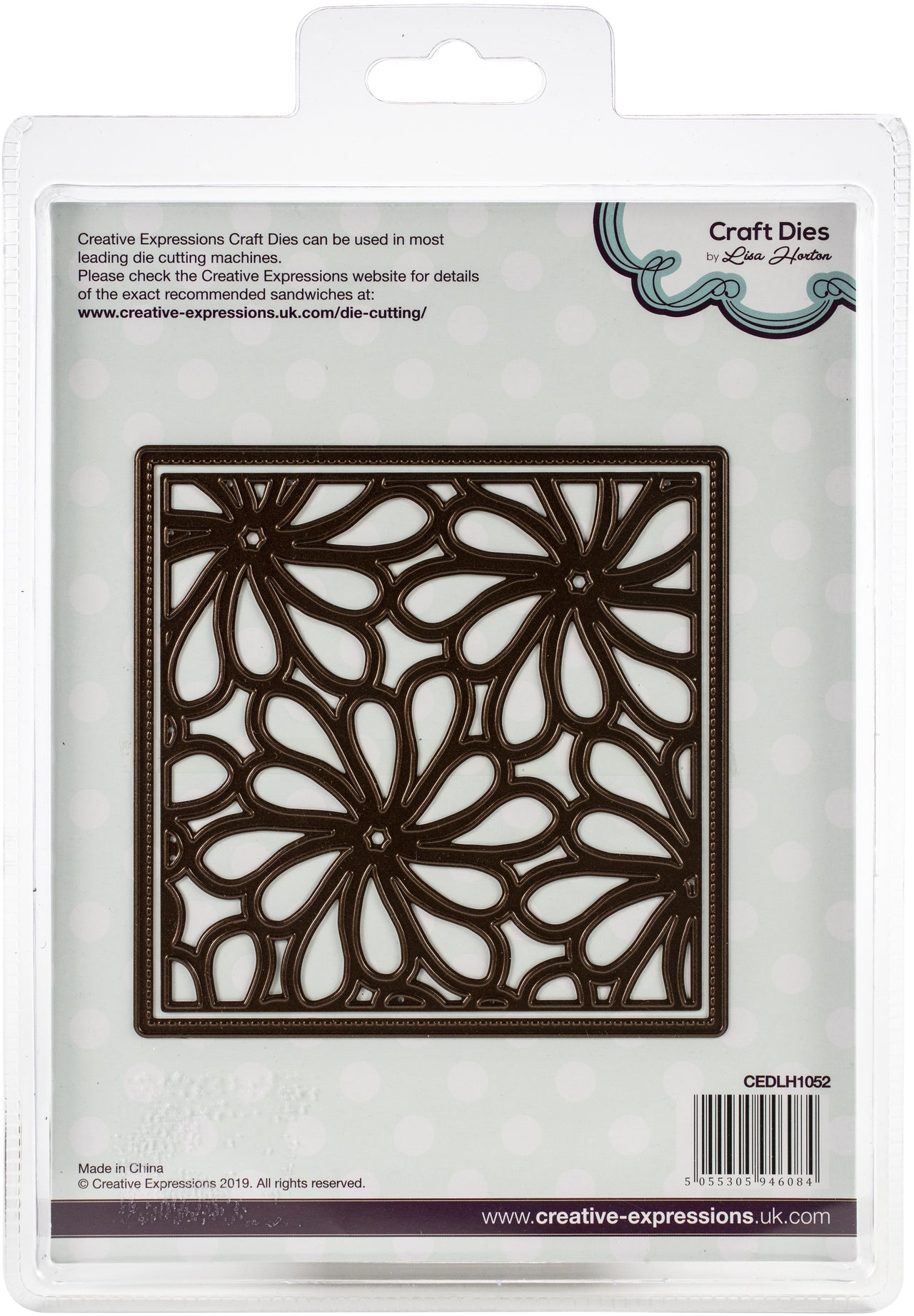 Creative Expressions Tile Craft Dies By Lisa Horton - Teardrop Daisies