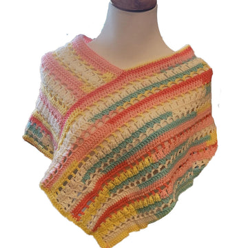 Tutti Frutti Poncho for Girls