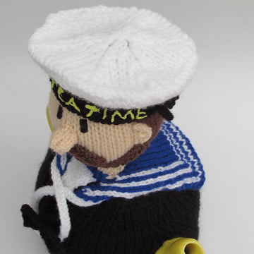 Royal Navy sailor tea cosy