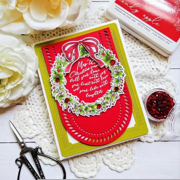 Pinkfresh Studio Clear Stamp Set 4"X6" - Season's Greetings