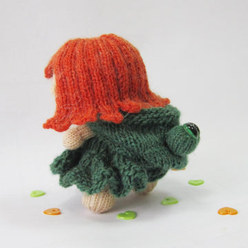 Funny doll frog