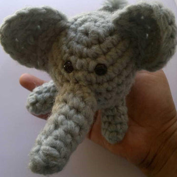 Echo The Elephant | Crochet Amigurumi Stuffed Toy Pattern