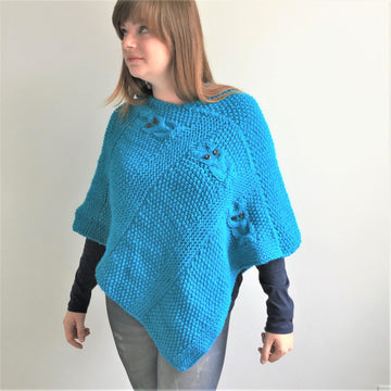 'Sarah Owl' Poncho