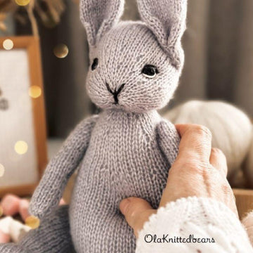 Bunny Knitting Pattern PDF – OlaKnittedBears