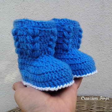 Flue booties baby