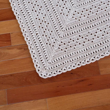 Diamonds in the Puffs Rug