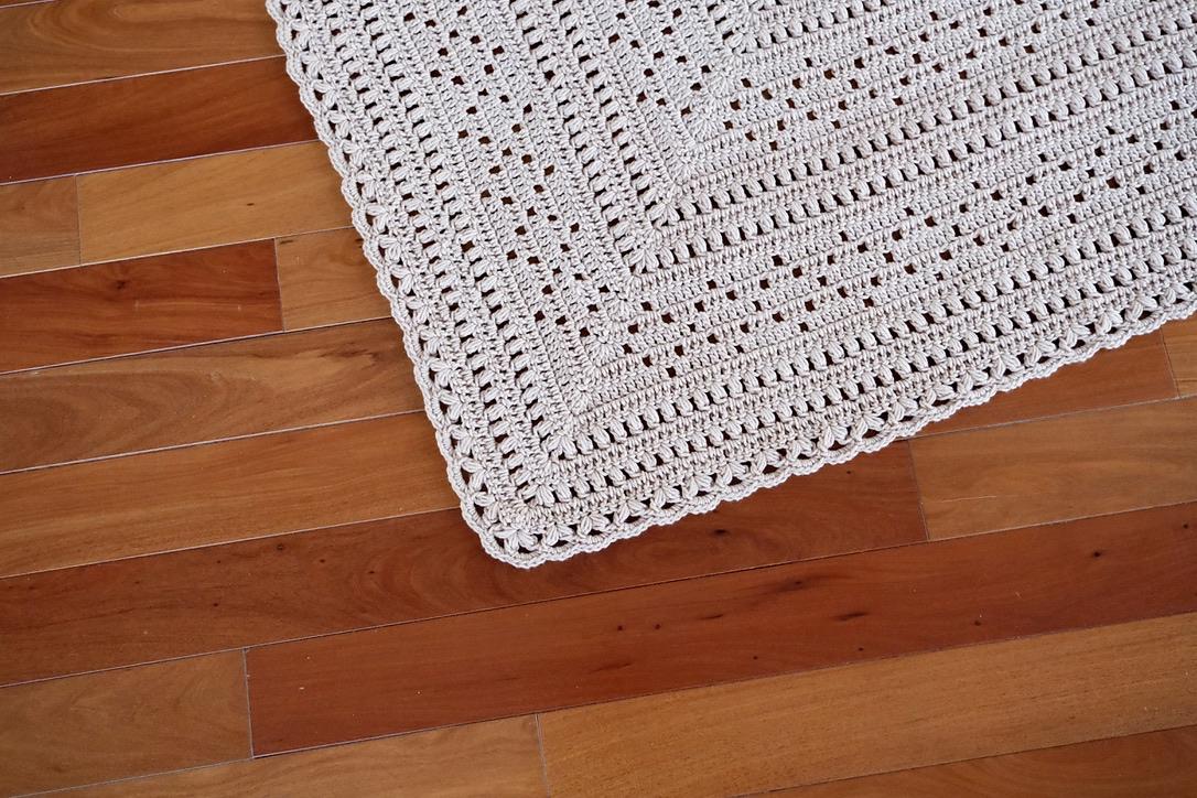 Diamonds in the Puffs Rug