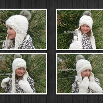 Diamond Earflap Hat