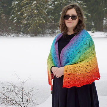 Rainbow love wrap