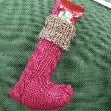 Christmas Elf Stocking Advent Garland & Cutlery Holders