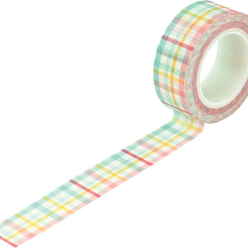 Echo Park Paper Echo Park I Love Spring Washi Tape 30' - Springtime Plaid