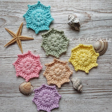 Octagon Star Face Scrubbie