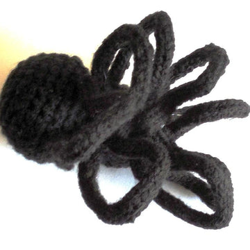 Black Widow/Black Spider Amigurumi Decoration