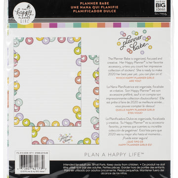Happy Planner Medium Full Sheet Fill Paper 40/Pkg - Planner Babe