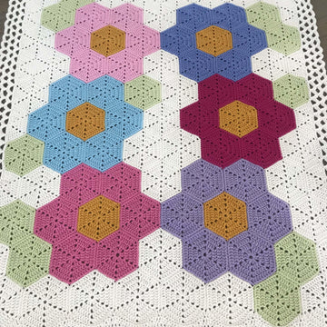 Hexagon Baby Blanket