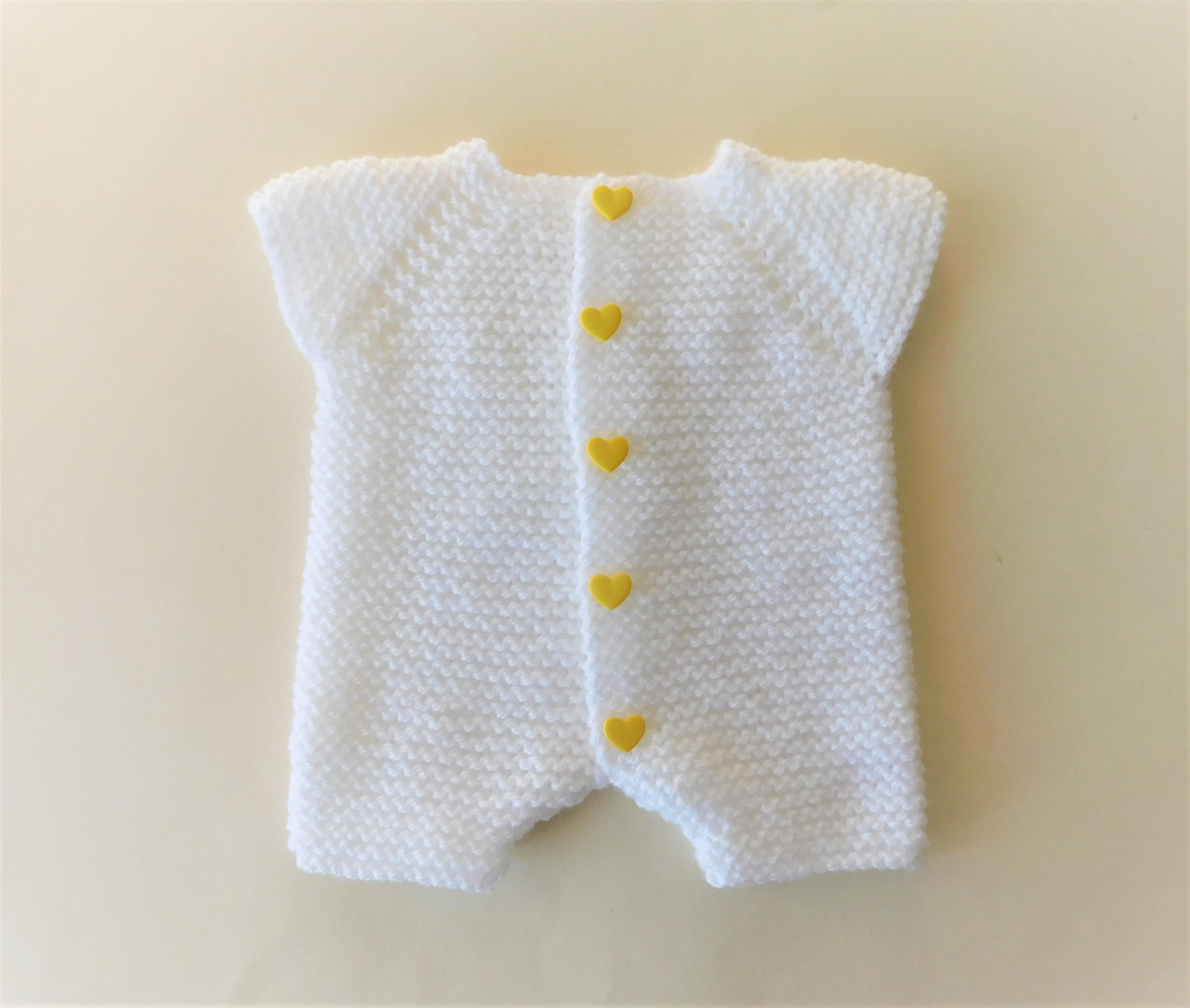 Garter Stitch Romper