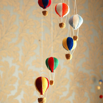 Baby Mobile, Hot Air Balloon Nursery Decor