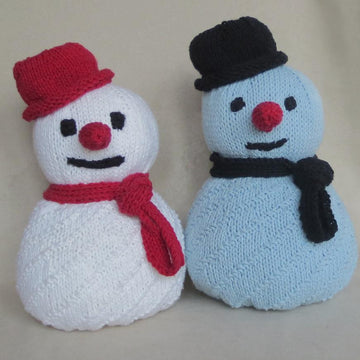 Strickanleitung Schneemann