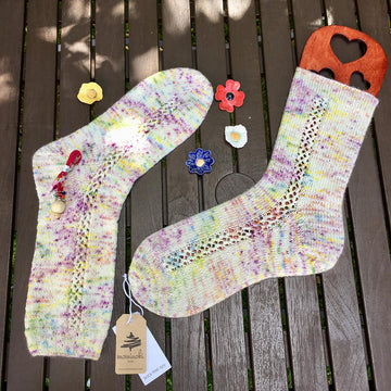 Socken Sommerblumenwiese