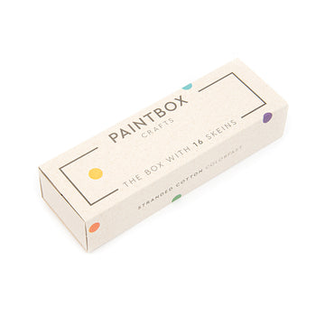Paintbox Crafts Stranded Cotton 16 Skein Colour Pack - Yellows