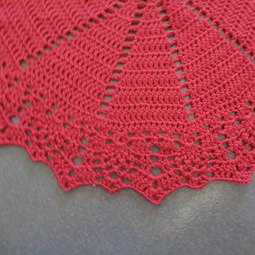 Geranium Shawl